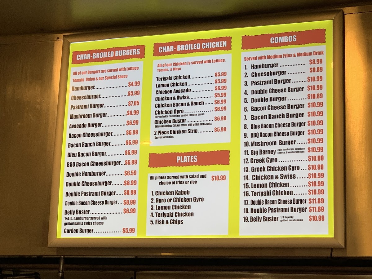 B&D Burger Menu - Image 4